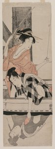 Couple dans un bateau