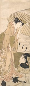 Embarcadère dans la neige Yuki no sanbashi, 1800