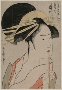 La courtisane Takigawa d