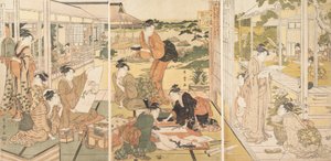 Les Quatre Accomplissements Kinkishoga, vers 1788-90 - Kitagawa Utamaro