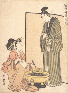La Septième Heure de la Nuit, vers 1800 - Kitagawa Utamaro