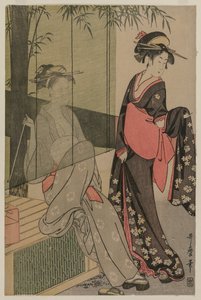 Deux femmes près d