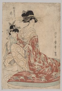 Femme de Yoshiwara avec fille, 1753-1806