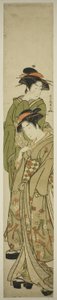 Deux femmes se promenant - Kitao Masanobu