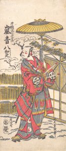 Arashi Otohachi I en tant que célèbre comédien, vers 1766