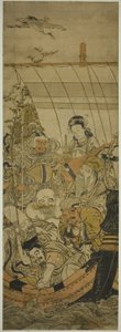 Le Navire Trésor - Kitao Shigemasa