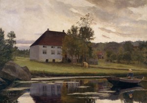 Bossevig, après le coucher du soleil