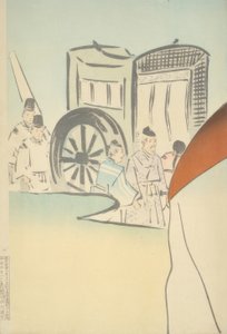 Dame Sei Shonagon - Kiyochika Kobayashi
