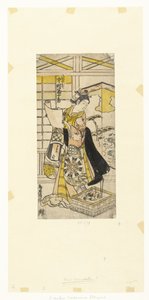 Acteur Nakamura Tomijuro I dans le rôle de Yaoya Oshichi - Kiyonobu (II) , Torii