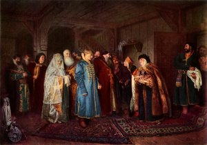 Un mariage boyard - Klavdi Vasilevich Lebedev