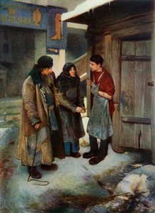 Rendre visite à leur fils - Klavdi Vasilevich Lebedev