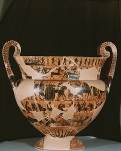 Le Vase François, fabriqué par Ergotimos - Kleitias Kleitias