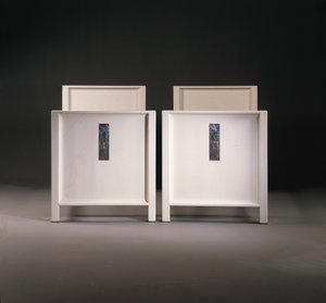 Paire de lits simples Wiener Werkstatte, vers 1904 - Koloman Moser
