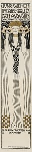 Jung-Wiener Theater Zum lieben Augustin, 1901 - Koloman Moser