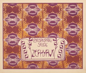 Zephyr en soie imprimée, 1901
