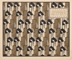 Décoration murale décembre, 1901