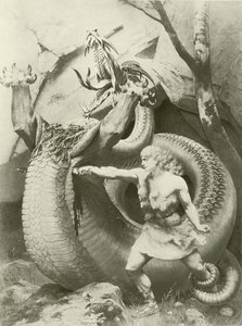 Siegfried, Acte II scène vi (gravure) - Konrad Dielitz