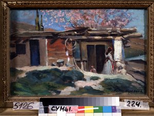 Crimée, les amandiers en fleur - Konstantin Alekseevich Korovin