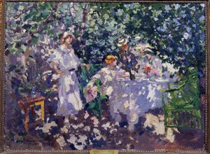 Dans le jardin