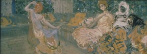 Illustration pour le poème La Fontaine de Bahçesaray par A. Pouchkine, 1907 - Konstantin Alekseevich Korovin