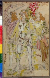 Projet de costume pour le ballet Raymonda de Alexandre Glazunov - Konstantin Alekseevich Korovin