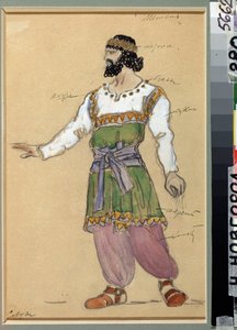 Projet de costume pour l