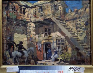 Projet de décor pour le ballet Don Quichotte de Leon Minkus - Konstantin Alekseevich Korovin