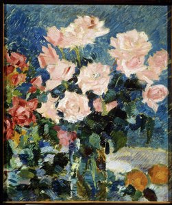 Roses - Konstantin Alekseevich Korovin