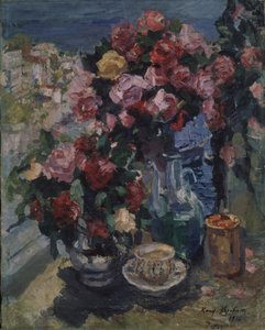 Roses. Gurzuf, 1916 - Konstantin Alekseevich Korovin