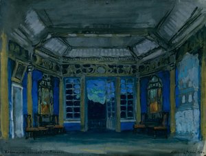 Décor de scène pour l