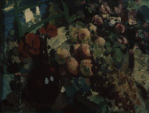 Nature morte. Vigne et fruits, 1917 - Konstantin Alekseevich Korovin