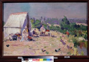 Un pique-nique - Konstantin Alekseevich Korovin