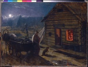 Devant une taverne - Konstantin Alexandrovich Trutovsky