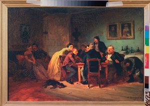 Jeu de cartes - Konstantin Alexandrovich Trutovsky