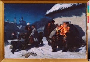 Le cantique de Noël en Ukraine - Konstantin Alexandrovich Trutovsky