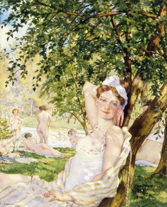 Baigneurs au soleil - Konstantin Andreevic Somov