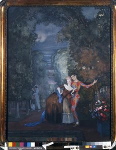 Arlequin et une Dame, 1912