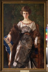 Portrait de Evfimia Nosova - Konstantin Andreevic Somov