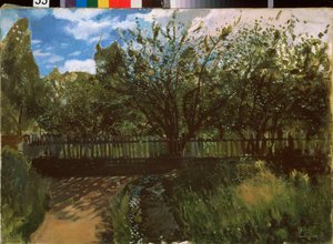 Un petit jardin - Konstantin Andreevic Somov
