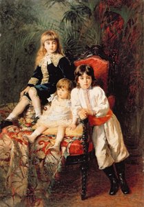 Les enfants de M. Balashov - Konstantin Egorovich Makovsky