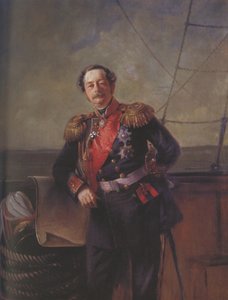Portrait du comte Nikolaï Nikolaïevitch Mouraviov-Amourski 1809-1881, 1863 - Konstantin Egorovich Makovsky