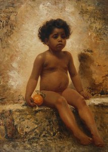 Le Gamin - Konstantin Egorovich Makovsky