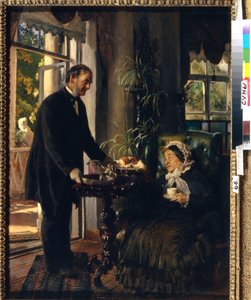 Une châtelaine de manoir - Konstantin Egorovich Makovsky