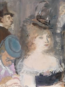Illustration pour Boule de Suif de Guy de Maupassant - Konstantin Ivanovich Rudakov