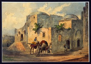 Via Dolorosa et maison de Ponce Pilate à Jérusalem - Konstantin Karlovich Gerz