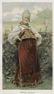 Fille de Boyar - Konstantin Makovsky