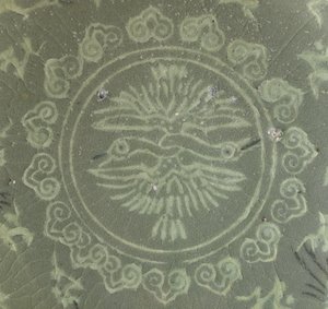 Bol avec grues et nuages, vers 1150-1200 - Korean School