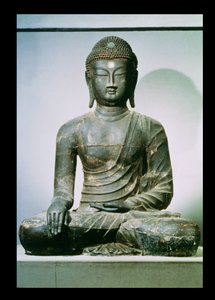 Bouddha Sakyamuni assis de Chungung-ni - Korean School