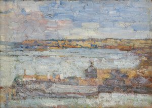 Vue de Belgrade - Kosta Miličević