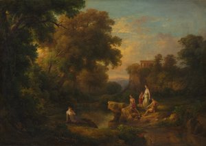 Diane et ses nymphes - Károly Markó